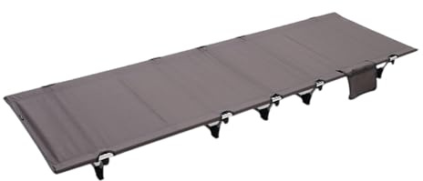 MCAOAL Lit de camping portable pliable pour camping, pêche, randonnée, plage, voyage, tente de sommeil, lit de pêche durable