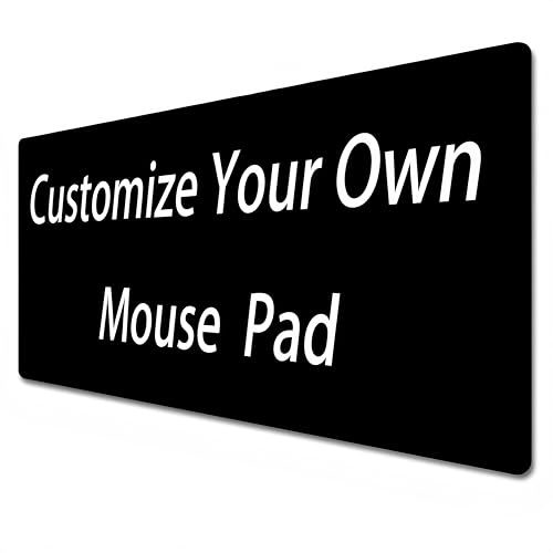 Custom Gaming Mouse Pad 900x400mm, Personalized Desk Pad with Your Own Photo/Logo, Waterproof Non-Slip Keyboard Pad, Large Extended Mousepad for Office & Home Decor, Creative Gift