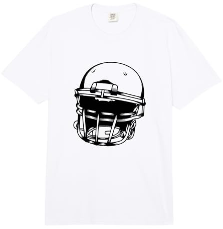 Esquisse de Casque de Football américain Comfort Colors Adult Heavyweight T-Shirt