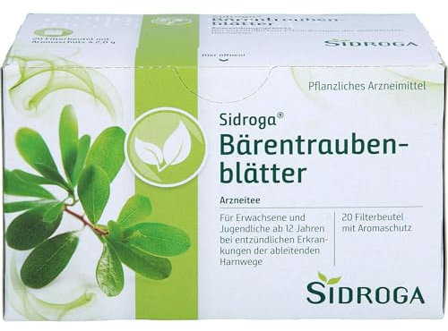 Sidroga Bärentraubenblättertee – 20 St. Filterbeutel