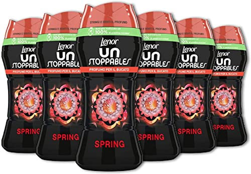 Lenor Profumatore Per Bucato Lavatrice Unstoppables Spring 210g, Fresco Profumo Che Dura A Lungo