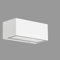 Telefunken - LED Außenwandleuchte, Außenwandlampe 1-flammig, 12 Watt, 1.200 Lumen, 4.000 Kelvin, IP44, Weiß, 185x75x91mm (LxBxH)