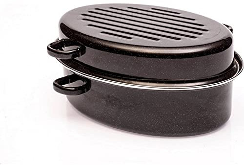 Baumalu Roaster - Casseruola ovale, 38 cm, 6,3 l
