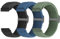 22mm Geflochtenes Armband Kompatibel mit Samsung Galaxy Watch 3 45mm/Galaxy Watch 46mm/Gear S3 Frontier/Garmin Venu 3/2/Vivoactive 4/Forerunner 570(47mm)/Amazfit Bip 6/5/GTR 4/3/2/Balance Damen Herren