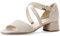 Gabor Damen Riemchensandalen, Frauen Sandalen,Best Fitting,Sommerschuhe,Freizeitschuhe,offene Schuhe,Strandschuhe,Absatz,Visone,38 EU / 5 UK