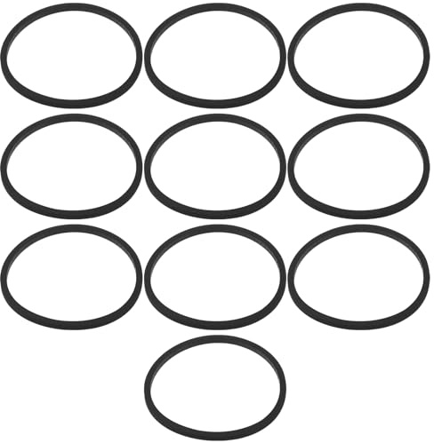 The Lord of the Tools 10PCS Square Cassette Tape Machine Belt Diameter 25mm Wire Diameter 1.2mm Circumference 78mm for Recorder Walkman Repeater DVD Drive