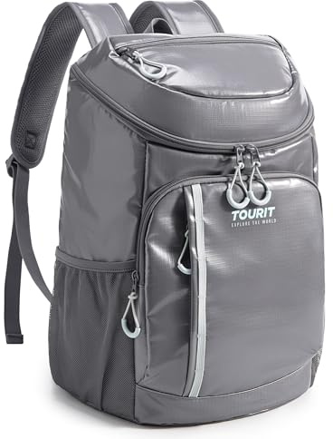 TOURIT Cooler Backpack 30 Cans Lightweight Insulated Backpack Cooler Leak-Proof Soft Cooler Bag Large Capacity for Men Women to Picnics, Camping, Hiking, Beach, Park or Day Trips