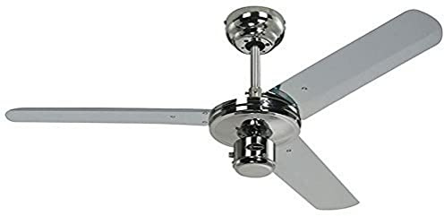 Westinghouse Lighting 7826340 Deckenventilator Industrial mit drei Flügeln in Chrom