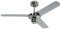 Westinghouse Lighting 7826340 Deckenventilator Industrial mit drei Flügeln in Chrom