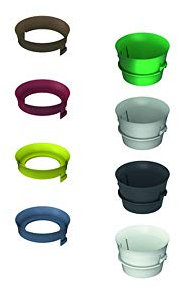 TECE 9820337 Kit d'étranglement pour réservoir de Chasse (Profondeur 13 cm, réglage de la Pression de rinçage, Montage sur Le siège de soupape), coloré