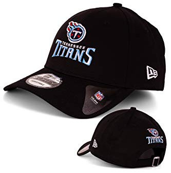 New Era Caps - Baseball Cap Kappe Muetze - Limiterte Designs - MLB NBA NFL - Yankees Lakers Bulls Raiders Chiefs Dodgers Seahawks Sox 49ers (Tennessee Titans Black)