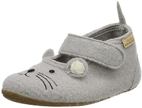 Living Kitzbühel Jungen Mädchen 4007-0606 Slipper, lichtgrau, 22 EU