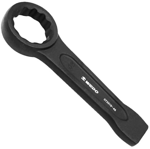 WEDO Striking Box End Wrench 22 * 155mm,Metric,12 Point,40 Chrome Steel