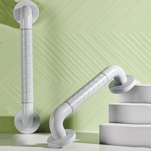 2 Stück Wannengriff Duschgriff,Rutschfreier Haltegriff aus Edelstahl für Badewanne, WC Griffstange Badezimmer Wandhaltegriff 60cm
