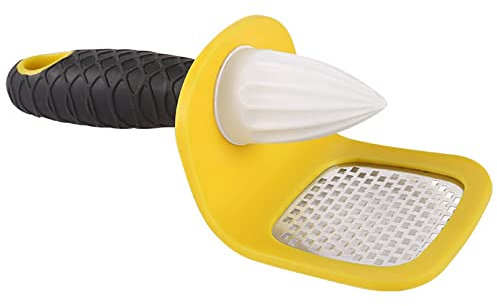 JOERBABU Kreative multifunktionale 2-in-1-Entsafter Obst- und Gemüsesaftpresse Küchen-Gadget Orange Wassermelone und Obstmühle