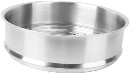 Cabilock Cesta Vaporera De Acero Inoxidable Vaporera Para Panecillos Diseño De Orificios De Ventilación Ahorro De Energía