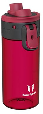 Super Sparrow Borraccia - 500ml/750ml/1L - Bottiglia Senza BPA, a Prova di Perdite - Borracce TouchGulp Flusso Rapido Con Un Clic per Scuola, Sportiva, Palestra