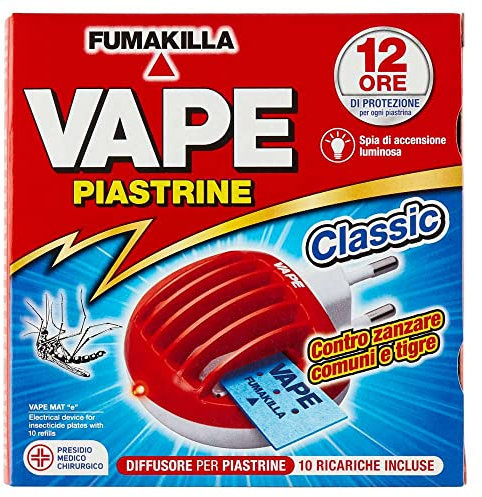 VAPE Emanador eléctrico antimosquitos + 10 placas