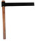 Shingle Froe Tool and Kindling Axe for Splitting Firewood,15in Premium Forged Blade Shingle Froe with 18in Wooden Handle, Froe Axe, Wood Froe Tool
