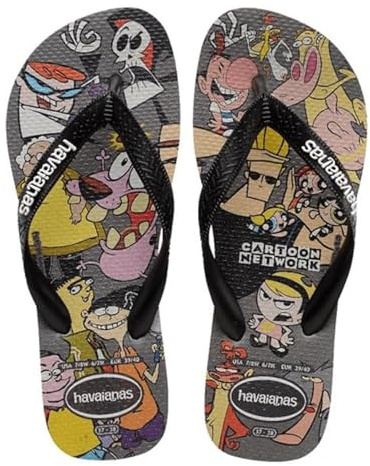 Havaianas Top Warner Classics Unisex - Adulto FlipFlop Ice Grey 35 EU