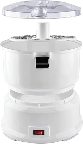 Elektrisk potatisskalare, automatisk skalningsmaskin med säkerhetslås, en-knapp-drift, inget röra för äpple, morot, frukt