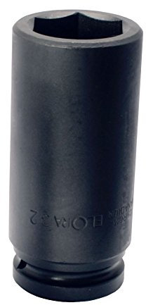 Elora Kraftschraubereinsatz, 3/4 Zoll, extra tief, 6-kant, 34 mm, 791LT-34