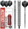 RED DRAGON Rebel 21 Gram Tungsten Darts Set mit Flights und Schäfte
