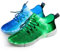 Fiber Optical Schuhe,LED Schuhe 7 Farben 4 Mods USB Wiederaufladbare Leuchten Schuhe Super Lightweight LED Sneaker für Männer und Frauen, Led Sneaker, 41 EU