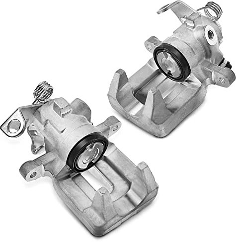 Frankberg 2x Bremssattel Bremszange Hinten Links Rechts Aluminiumguss Kompatibel mit C4 C4 I C4 II 308 SW I 308 CC 308 I 307 307 Break 307 CC 307 SW DS4 Replace# 1607375680