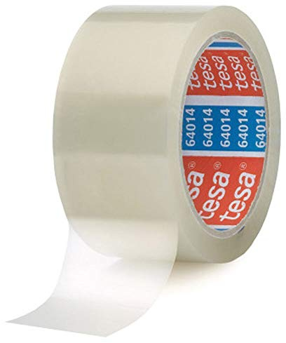 6 Stk. TESA Klebeband tesapack 64014, PP-Low Noise, 50mm x 66m, transparent