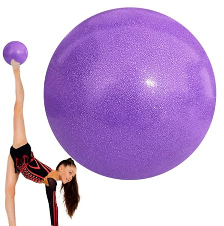 Yugugomo Pelota de Yoga - Balón Gimnasia Rítmica 5.9 Pulgadas Entrenamiento Baile,Equipo Antirrebote Accesorios Pilates para Gimnasio Hogar Competición