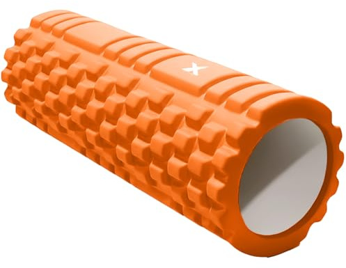 Xn8 Foam Roller 33cm - Deep Tissue Massage Roller for Back, Legs and Full Body Fitness & Recovery – Trigger Point Physio Therapy, Yoga, Pilates & Exercise, Fitness Rollers for Home, Gym and Runners