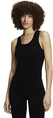 FALKE Damen Baselayer-Shirt Wool-Tech Light W S/l Sh Wolle Funktionsmaterial schnelltrocknend 1 Stück, Schwarz Black 3000, M