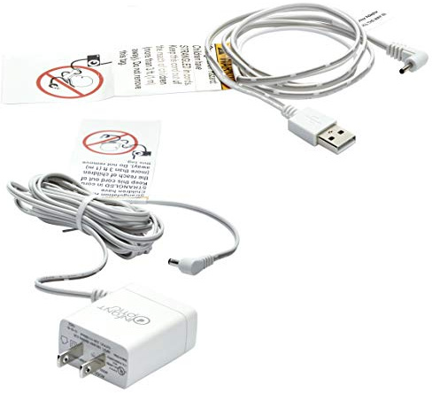 Official Infant Optics Power Cord Adapter for DXR-8 PRO Monitor Unit