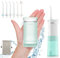 Hangsun Travel Water Flosser, Mini Cordless Oral Irrigator Portable Teeth Cleaner HOC600, IPX7 Waterproof Electric Dental Flossers, Telescopic Water Tank, 6 Jet Tips for Braces Bridges Care
