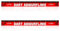 HQRKOTM 2 Stück dartteppich, 56x5cm Abwurflinie Dart Aufkleber Dart Oche Line Selbstklebend Dart Zubehör für Steeldarts und Softdarts