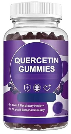 Quercetin Gummies - Vitaminkomplex stöder immun-, kardiovaskulär- och andningsfunktionen