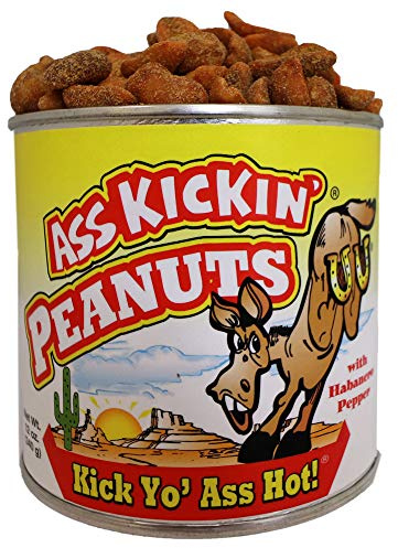 Ass Kickin' Peanuts with Habanero (6 Pack)