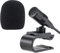 NewTH Mikrofon 3,5 mm Auto-Mikrofon Kompatibel mit Sony JVC Kenwood Boss Jensen Alpine Mic für Fahrzeug Head Unit mit Bluetooth Audio Stereo Radio CD DVD GPS, Plug and Play,mit 3-m-Kabel