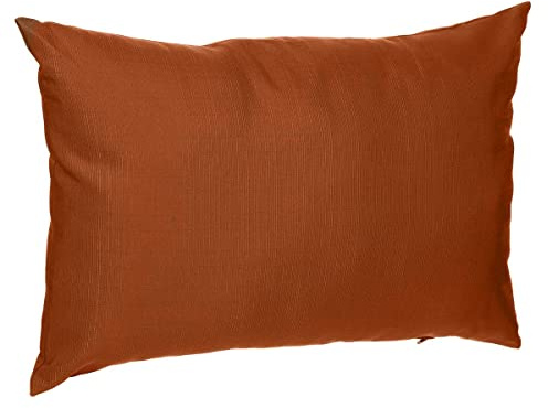 Hespéride - Coussin déco d'extérieur Korai Terracotta 50x30 cm