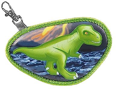 Step by Step KIGA MAGS „Dino Nilo“, 1 Magnet-Applikation mit Karabinerhaken, Dinosaurier, Anhänger, Individualisierung des Kindergartenrucksack KIGA MINI & KIGA Maxi, Mädchen & Jungen, 12 + Monaten