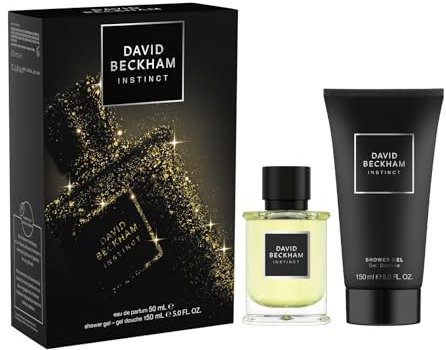 David Beckham Instinct Giftset For Him including Eau de Parfum 50ml and Shower Gel 150ml