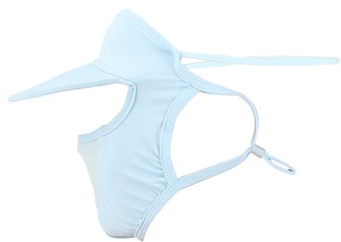 A ABSOPRO Heltäckande ansiktsmask med visir justerbar design 16,3 cm UV-skydd blå