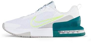 Nike Air Max Alpha Trainer 6 Workout-Schuh Für Herren, White/Hot Lime-Bright Spruce-Grey Fog, FQ1833-106, 47 EU (12.5 US)