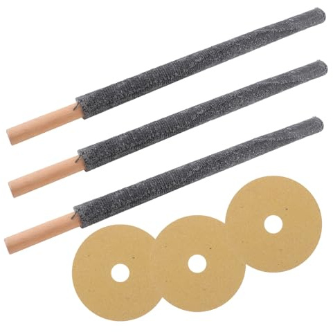 INOOMP 3piezas Antorchas Para Jardín Iniciadores De Fuego Con Hule Decoración De Exterior