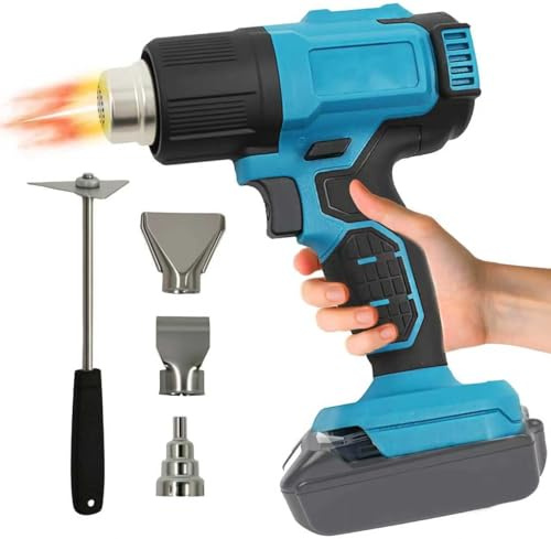 Sladdlös värmepistol 350W - Kompatibel med Makita 18V-batteri