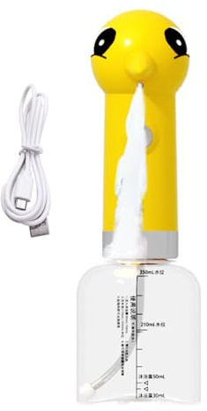 Eventerde Distributeur Automatique De Savon Moussant - Douche Moussante Lave-Shampooing pour Chien et Chat - Mousseur Rechargeable pour Salle de Bain et Cuisine