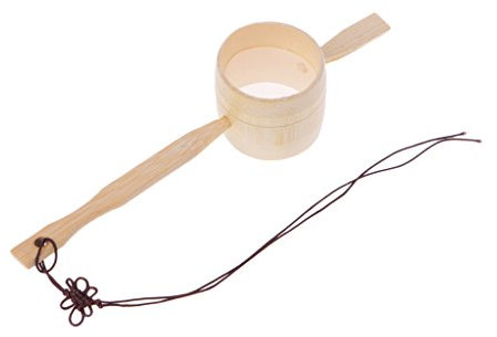 Flyhigh Infuseur à thé en bambou - Filtre de cuisine en maille - Passoire pratique - Fait à la main