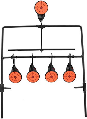 Hot Metal Rotating Shooting 5 mål med klistermärkesmotstånd mer än 2000 Fps för Airgun