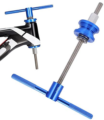 BOROCO Fahrrad Einpresswerkzeug,Edelstahl 304 BB Tretlager Presswerkzeug für Fahrrad Steuersatz,21 x 27.5 cm Mountainbike Installations Werkzeug für Innenlager